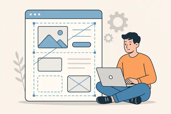 طراحی ساختار سایت (Wireframing)