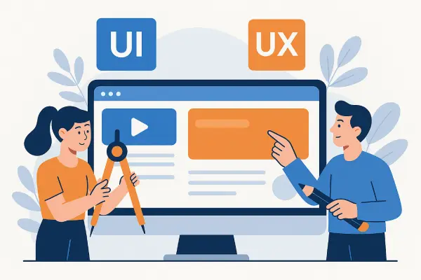 طراحی گرافیکی سایت (UI/UX)