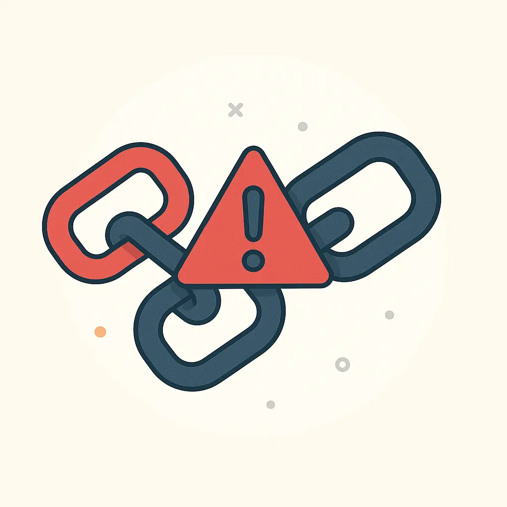 خطاهای لینک‌ سازی