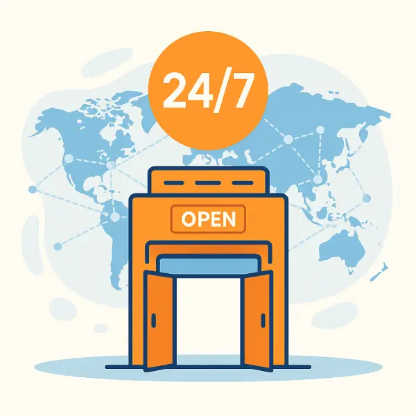 دسترسی همیشگی و حضور بدون مرز